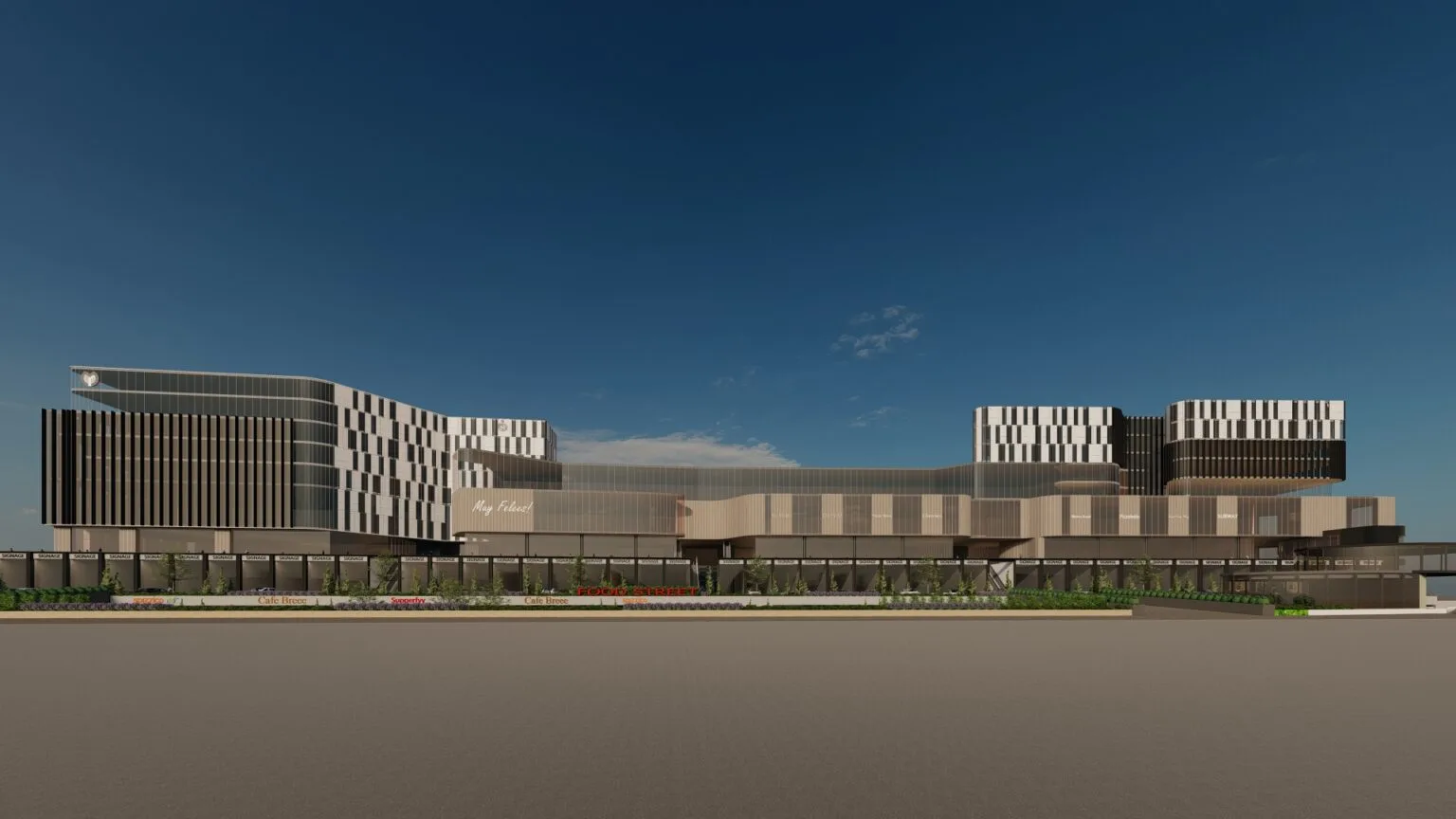 STJ Forum Mohali front elevation